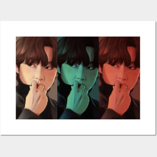 KIM TAEHYUNG BTS Posters and Art